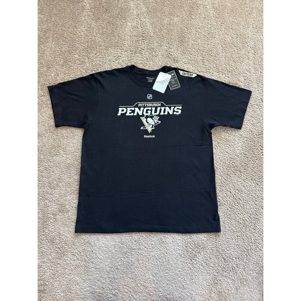 Pittsburgh Penguins Reebok Men’s NHL NWT Shirt Size Large